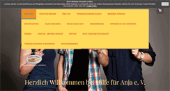Desktop Screenshot of hilfe-fuer-anja.de